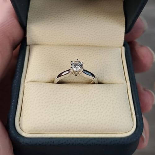 SOLITAIRE RINGS AT MARKS JEWELRY CO