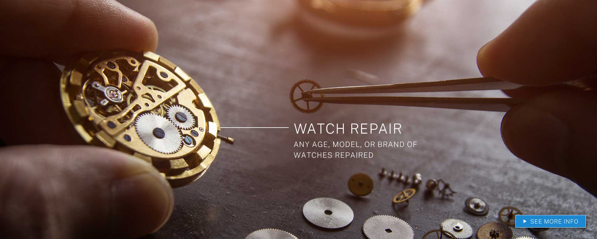 Watch Repair Service Available At Marks Jewelry Co. LLC