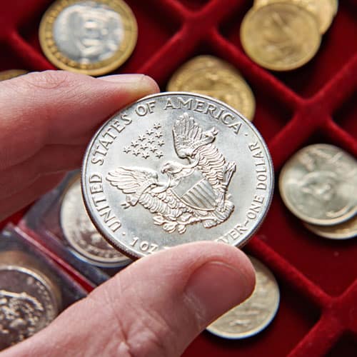 Gold and Silver Coin Dealer Service at Marks Jewelry Co. LLC